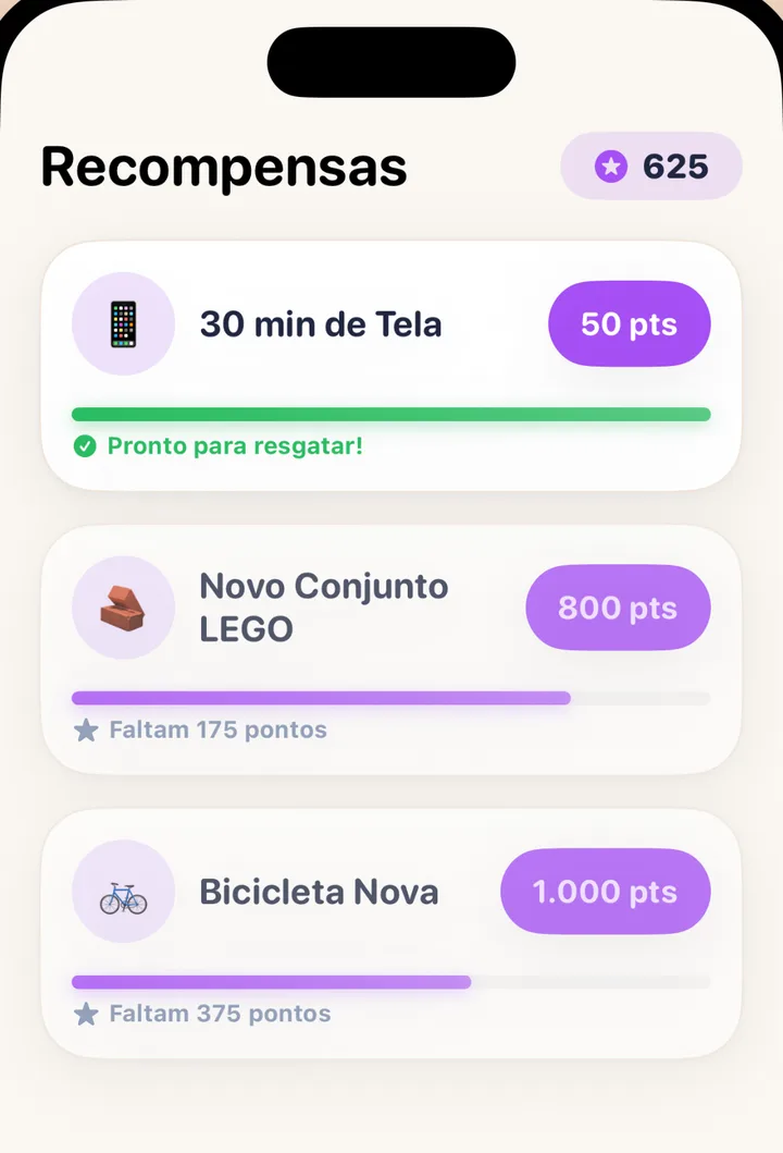 Recompensas que valem o esforço